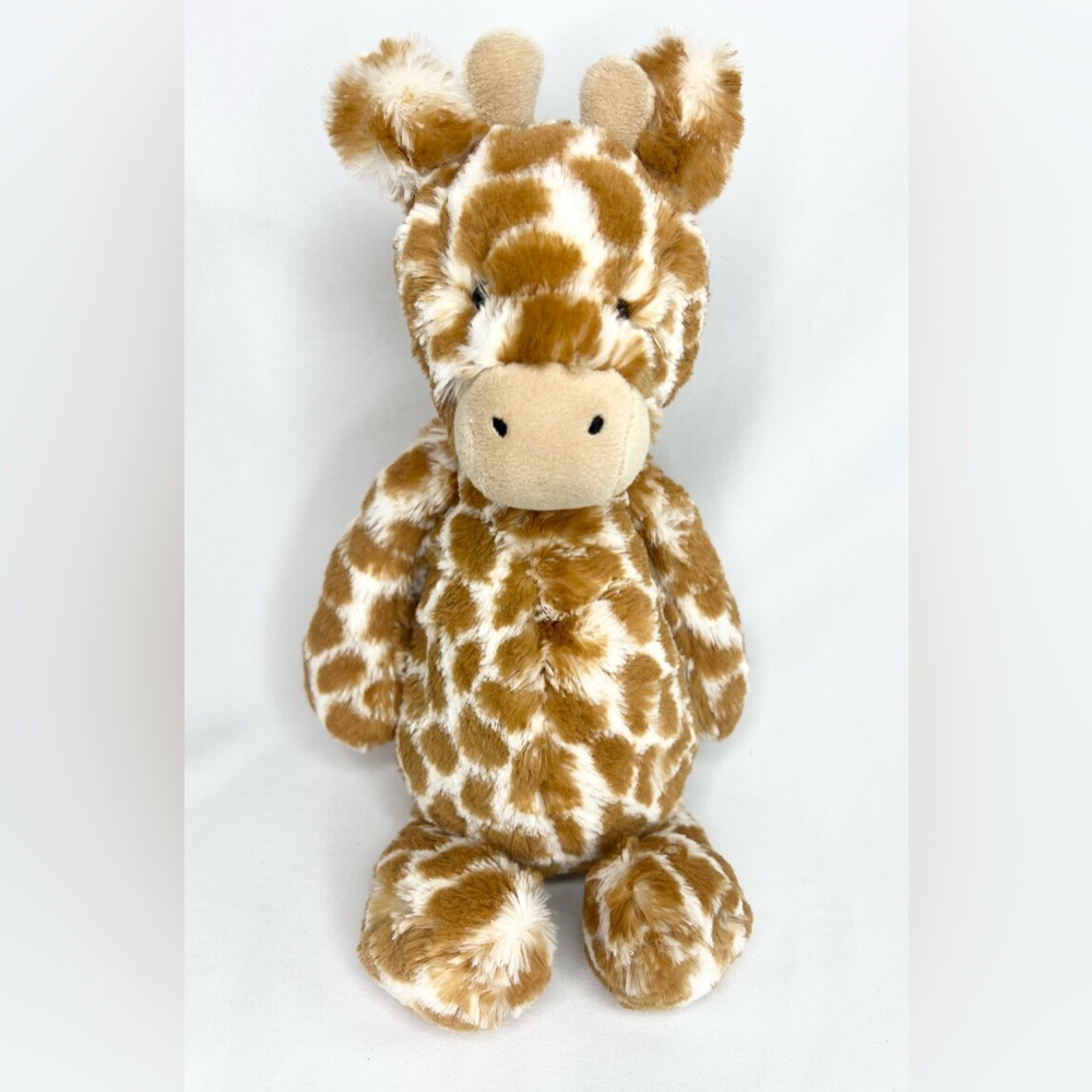 Jellycat Bashful Giraffe Plush Doll Medium So Soft Brown Toy 12" Retired